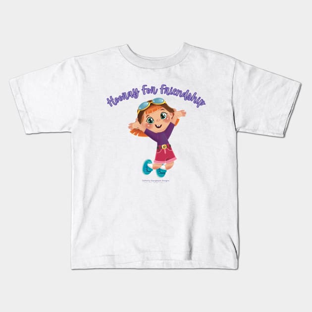 Friendship Design Kids T-Shirt by JoAnn's Storybook Designs 